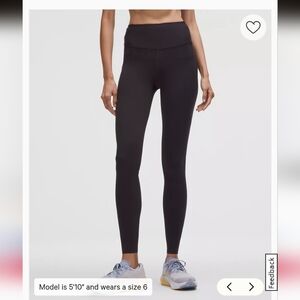 Lululemon Fast And Free Older Style Leggings